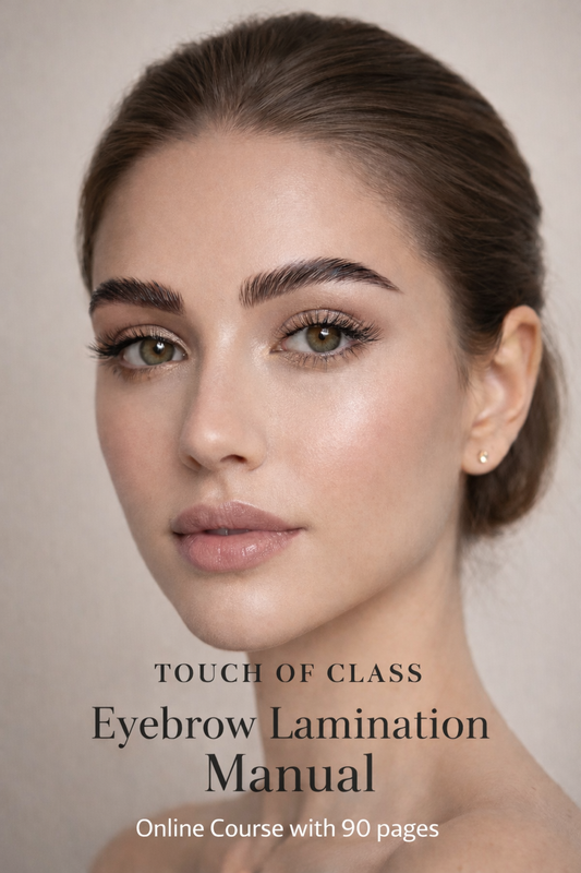 Eyebrow Lamination | wax & tint Manual