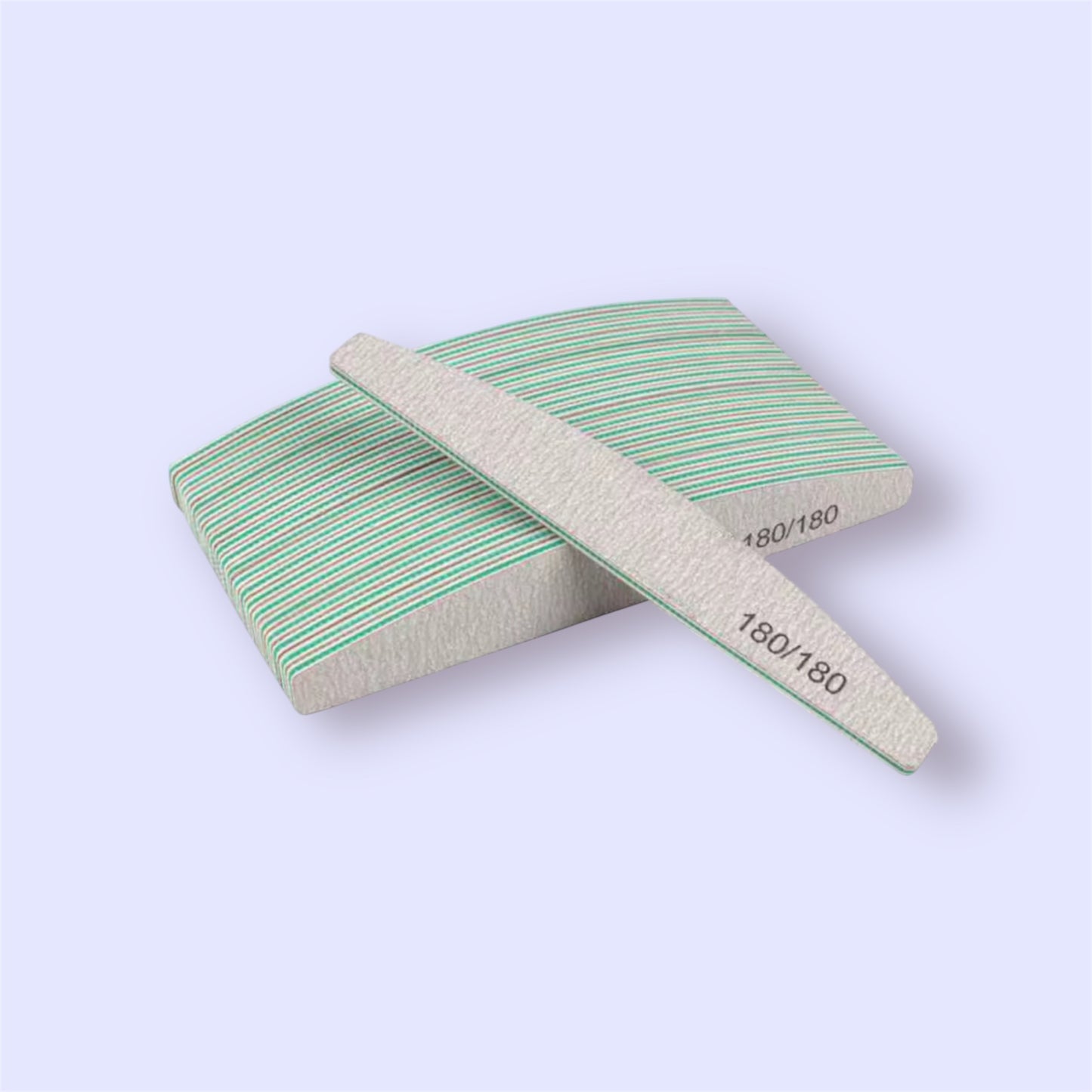5-pack of moon-shaped nail files