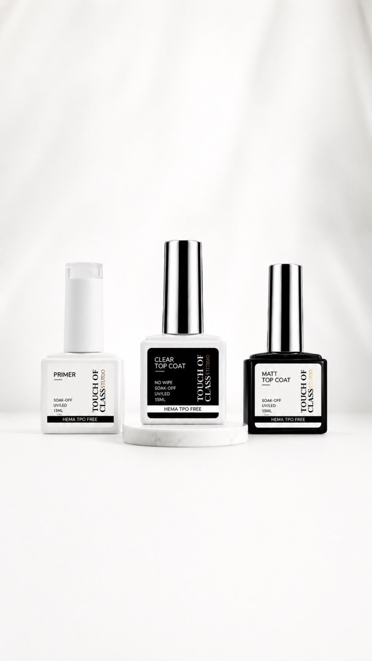 3 in One – Primer, Top Coat og matt coat