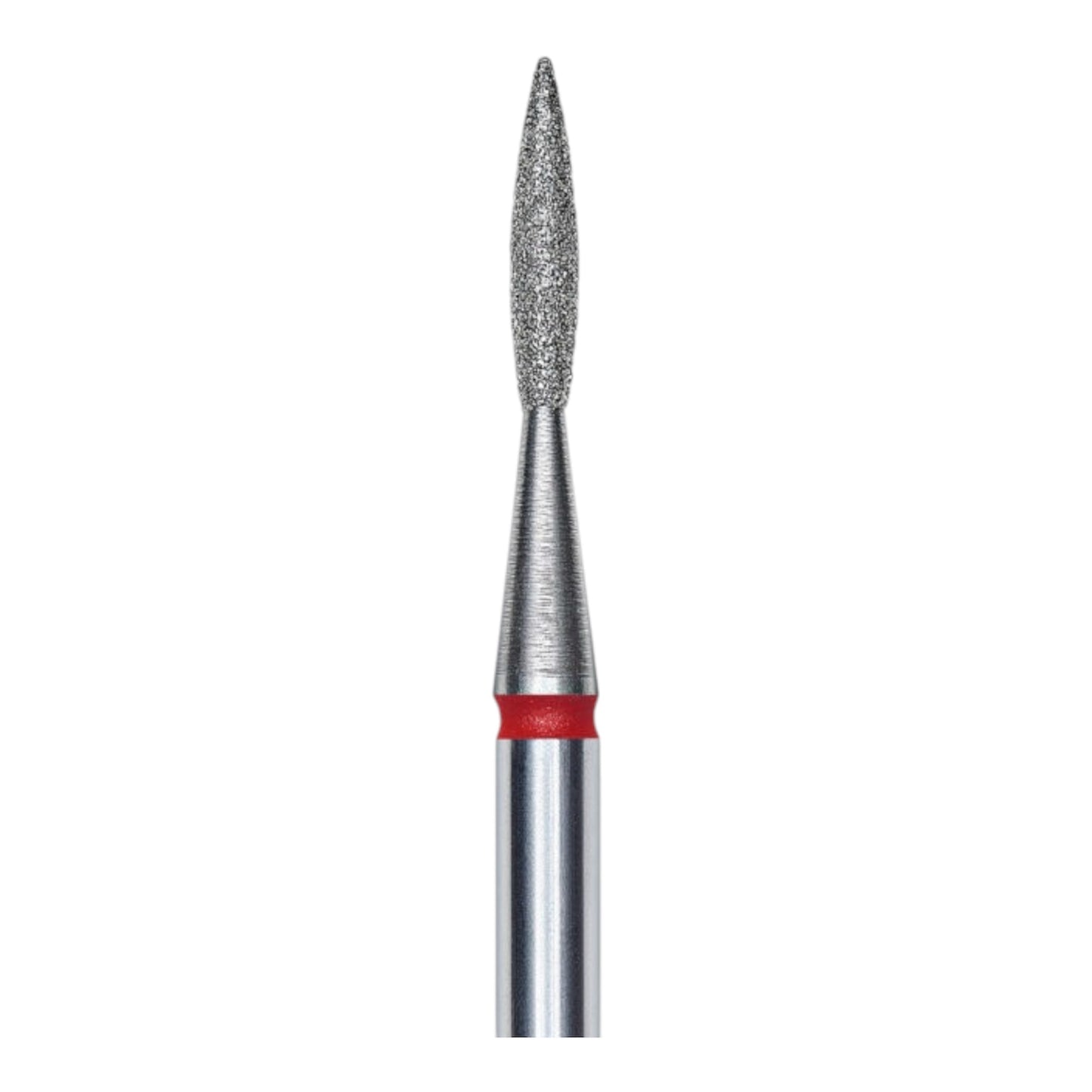Drillbit spiss flamme – 1,6 mm / 8 mm – fin grit