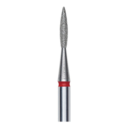 Drillbit spiss flamme – 1,6 mm / 8 mm – fin grit