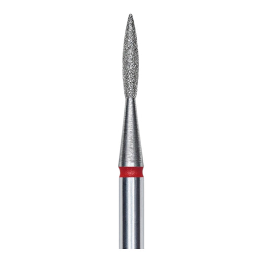 Drillbit spiss flamme – 1,6 mm / 8 mm – fin grit