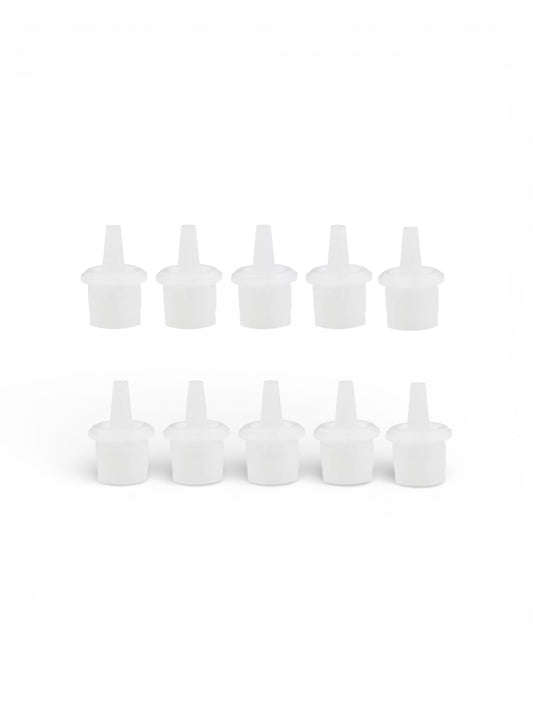 10 stk Replacement Nozzle Caps For Glue, Priner and Bonder Bottles
